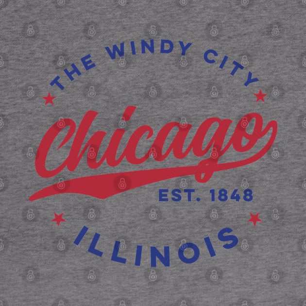 The Windy City Chicago by DetourShirts